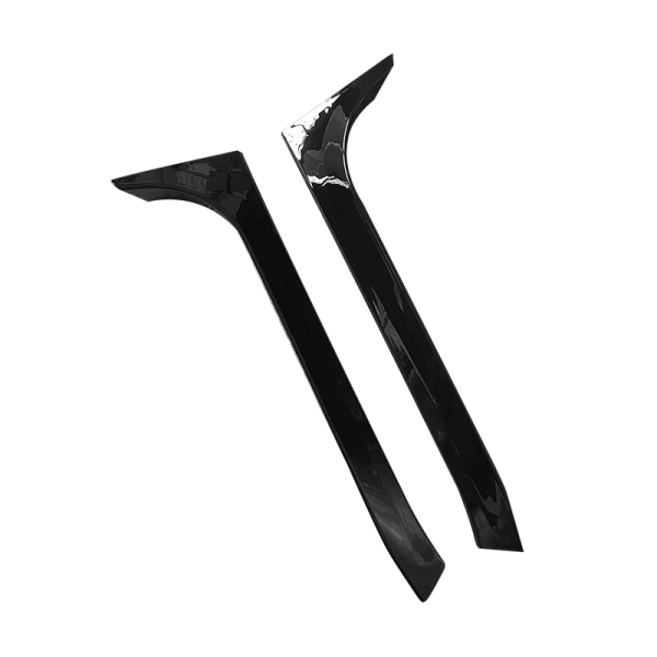 MK6 Rear Spoiler Side Wings Piano Black - Image 3