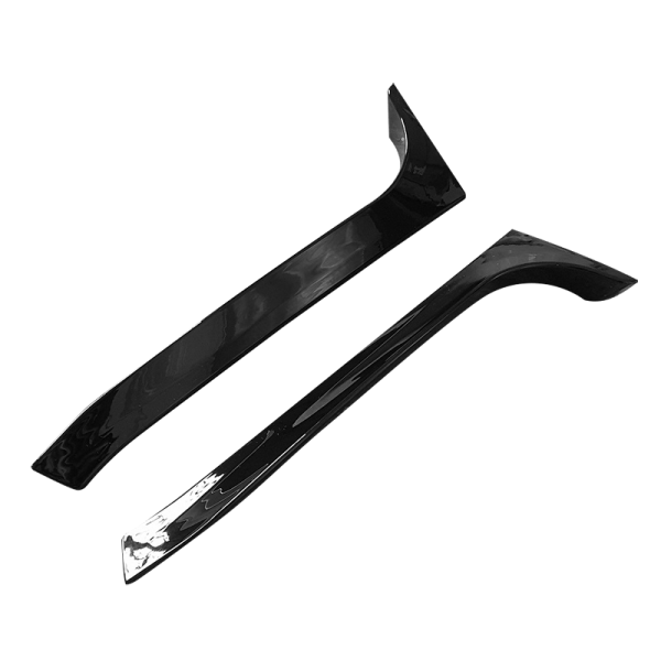 MK6 Rear Spoiler Side Wings Piano Black - Image 2