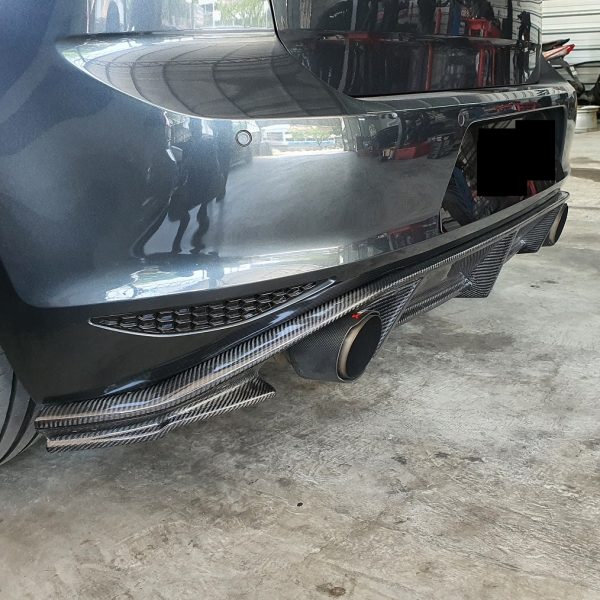 MK7 GTI Rear Diffuser Revozport Design - Image 2