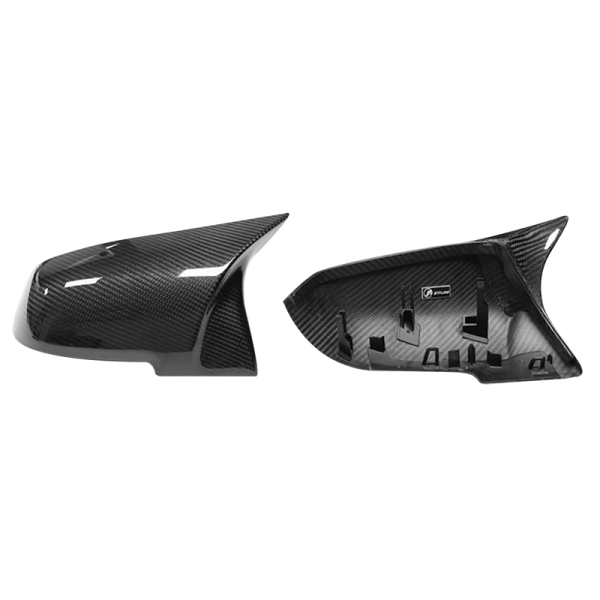 BMW F8X Dry Carbon Side Mirror Replacement Caps - Image 2