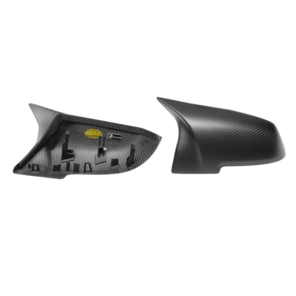 BMW F8X Dry Carbon Side Mirror Replacement Caps - Image 3