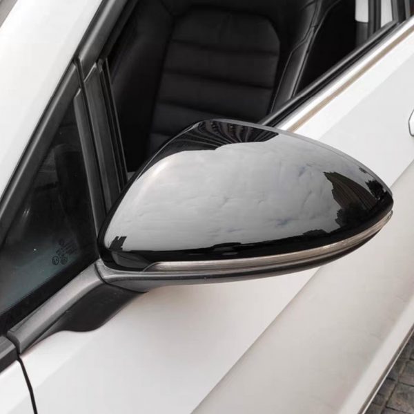 MK7/7.5 Side Mirror Replacement Caps Piano Black - Image 5