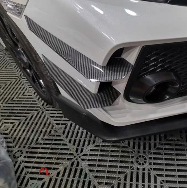 Honda FK8 R Front Bumper Canards V1