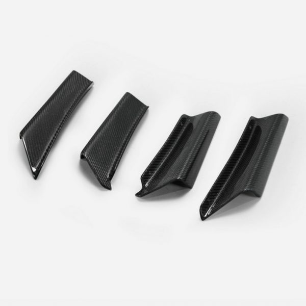 Honda FK8 R Front Bumper Canards V2 - Image 3
