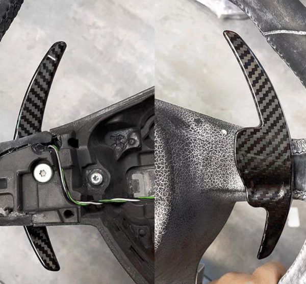 MK6 Dry Carbon Replacement Paddle Shifter V3+ - Image 3