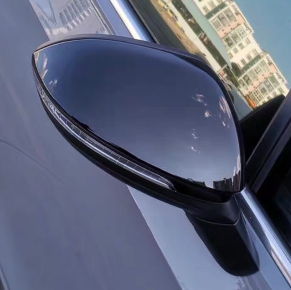 MK8 Side Mirror Replacement Caps Piano Black