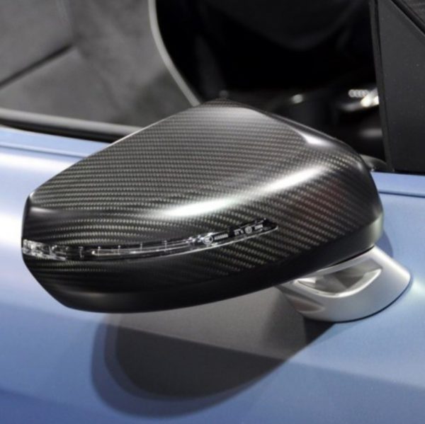 Audi TTS/TTRS 8J Satin Matte Side Mirror Replacement Caps