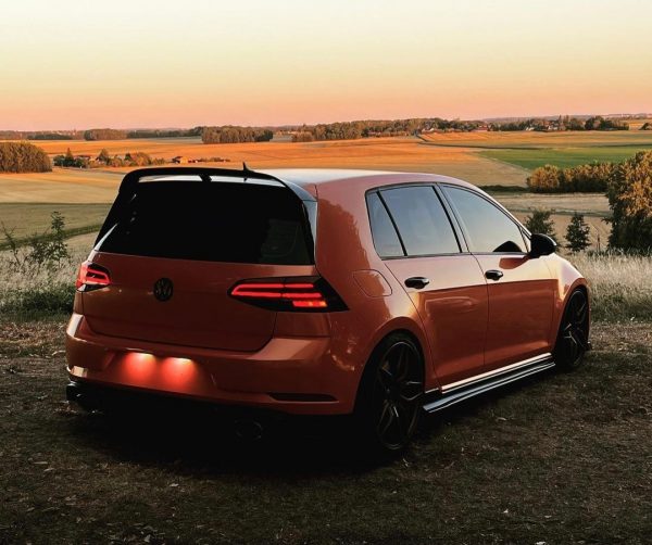 MK7/7.5 GTI/R Clubsport Roof Wings Limited Piano Black Edition