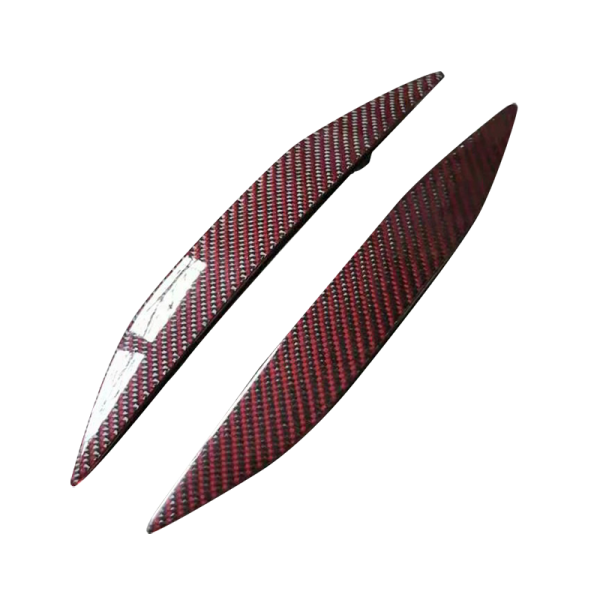 MK7 R Rear Bumper Kevlar Red Reflectors