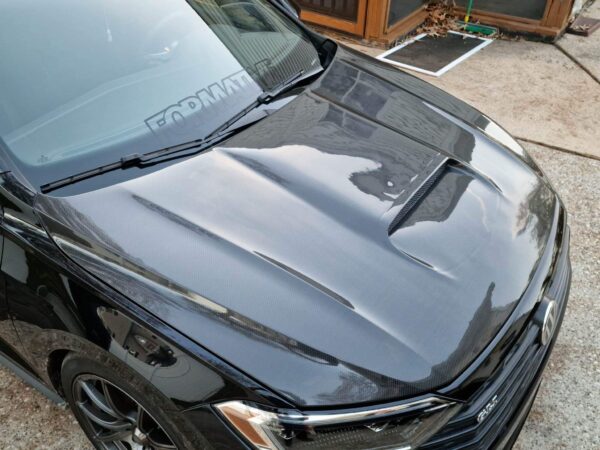 MK7 GLI Subaru Style Vented Hood Level 2 - Image 2